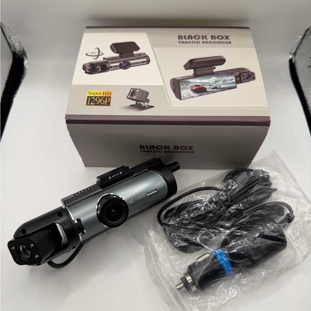 Black Box Traffic Recorder with Accessories